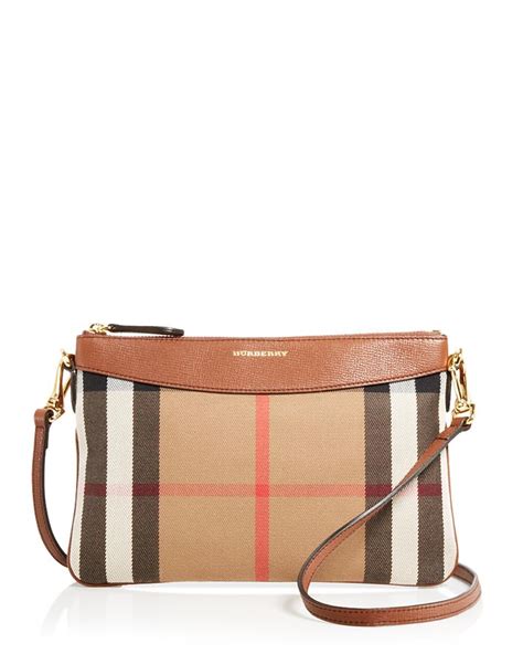 Burberry Housecheck Derby Peyton Crossbody 